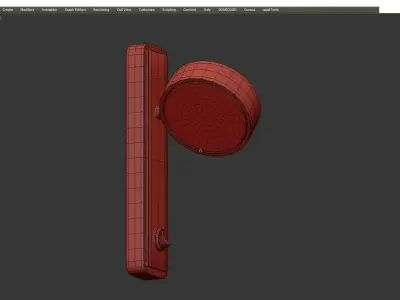 AMO sconce Low-poly 3D model