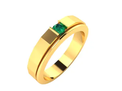 Women Ring  Render 3dm STL OBJ FBX Details 3D print model 188