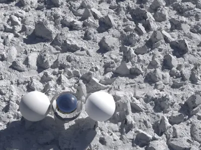 Ultra realistic Poughed Land Scan 3D model