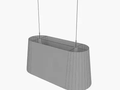 Light Moooi Oval Light 3D model
