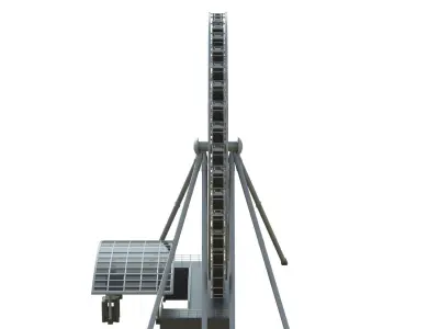 Sky Wheel  Low-poly 3D model