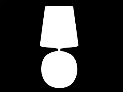 Thomas O Brien Terri Table Lamp Low-poly 3D model