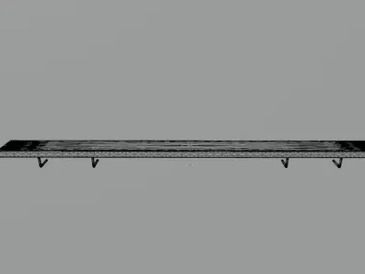 Window sill 3D model