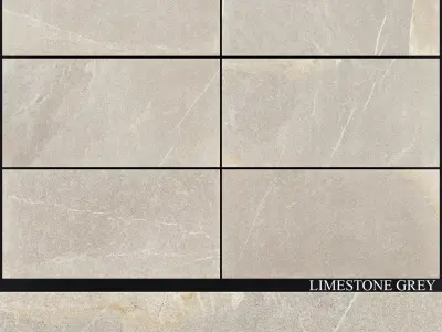 Yurtbay Seramik Limestone Grey 3D model