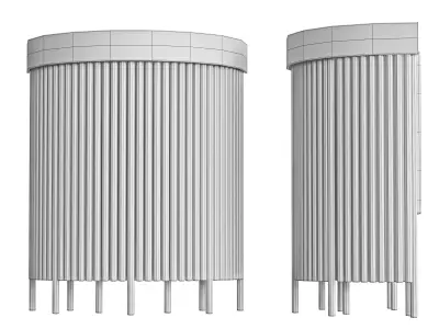 Abur Wall Lamp 3D model