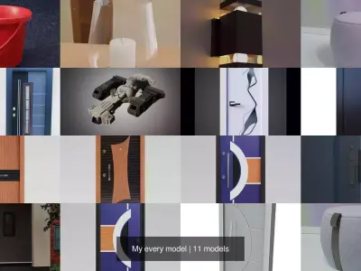 My every model 3D Model Pack