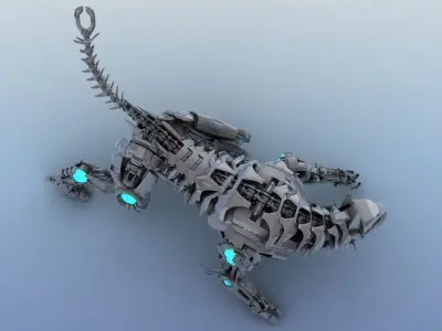 Robot Tiger  3D model