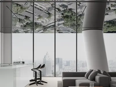 apartment interior scenes     3D model 9