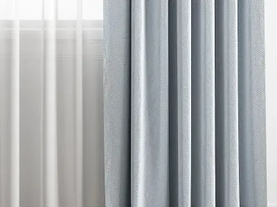 Curtain 357 3D model