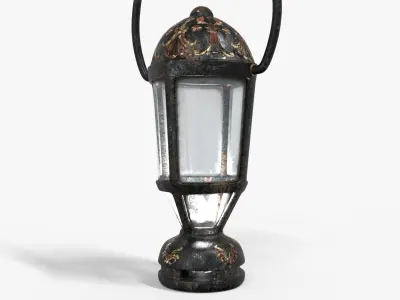 Turk light For christmas Low-poly 3D model