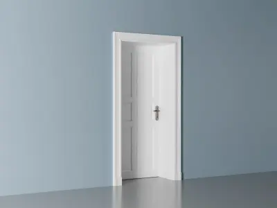 Classic Door 3D model get