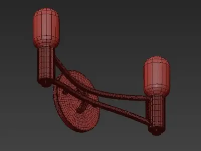 Loft Droplet Wall 3D model