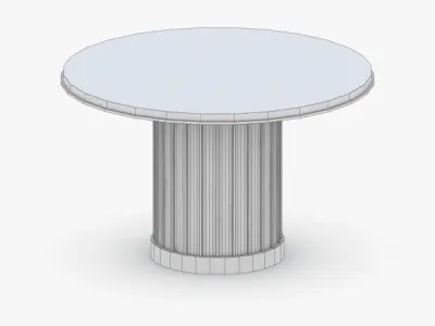 0409 - Coffee Table Low-poly 3D model