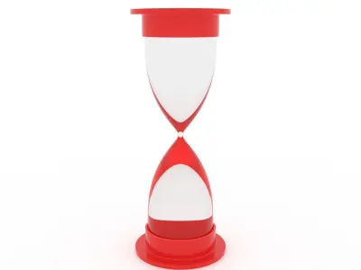 Hourglass Free low-poly 3D model