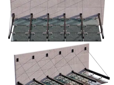 GLASS CANOPY NO1 A 3D model