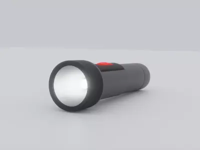 full model flashlight 3D model