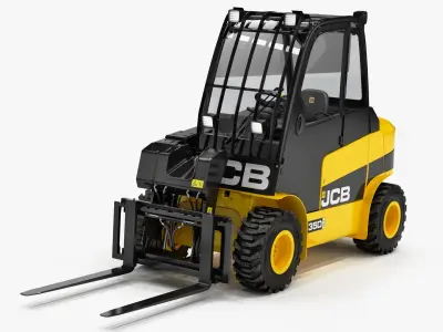  JCB Teletruk TLT 35D Rigged 