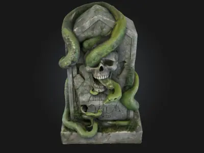 Tomb of the Serpent  Hidden Sanctuary of Ancient Mysteries 3D model