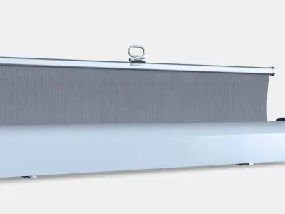 TRETUR Blackout roller blind 1 1 Low-poly 3D model