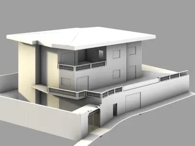 Villa in Napoli 3D model