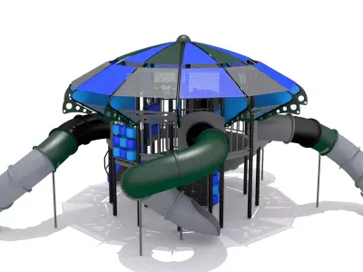 UFO Playground 3D model