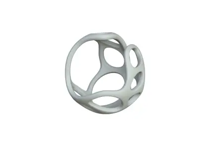 SciFi Cube Object No 42479 Low Poly Shape Texture