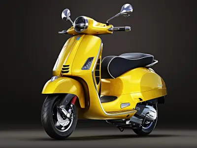  2020 Vespa GTS Super HPE Scooter 