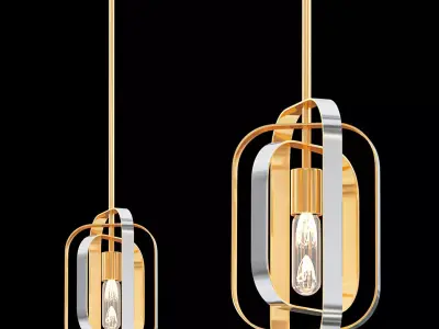 Aureum Mini Pendant by lightology 3D model