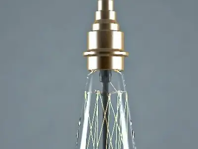 vintage light bubble 3D model