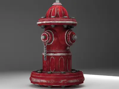 Fire Hydrant 3D model