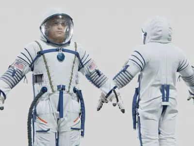 SPACESUIT Russian Sokol Kv2 3D model