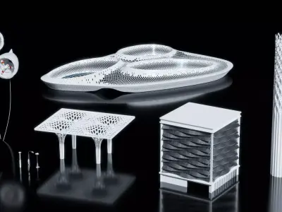 Parametric Architecture Pack Vol1 3D model