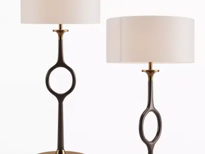 Theodore Alexander Urbane Floor Lamp 3D model