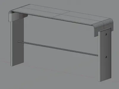 Sideboard Linea by Artefacto 3D model