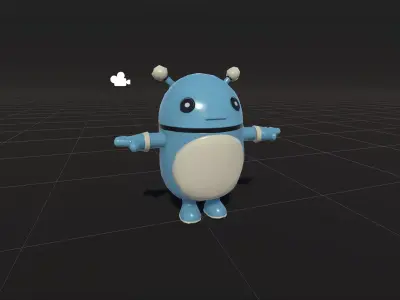 Minirobotic8Pack2 Low-poly 3D model