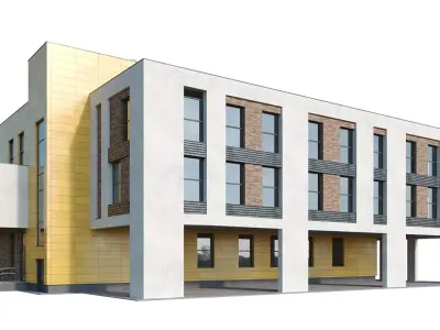 Public building 1 3D model