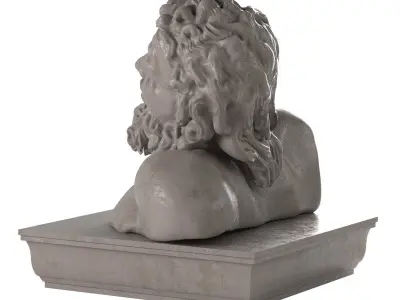 Laocoon Bust 3D model