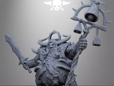 Corrupted Lord of the Filth 3D print model