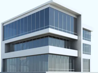 Office Building 3D model