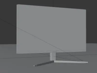 Monitor Free low-poly 3D model