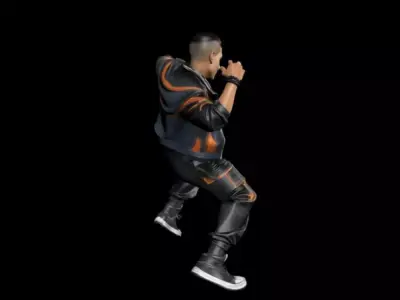 street dance 3D model
