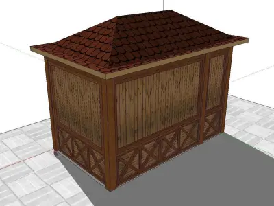 Creative Design-Holiday Cabin-0119 3D model