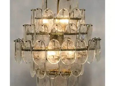 Light Unique - Statement Tiered Chandelier 3D model