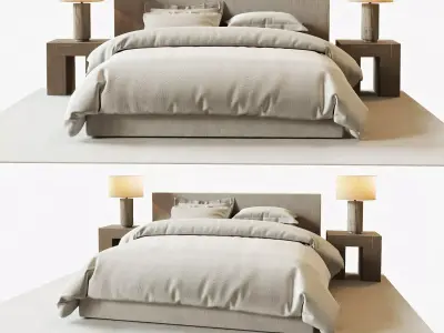 Modern bedroom 3D model