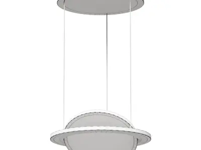 Hanging chandelier Lucide Vidal 46403 9930 3D model