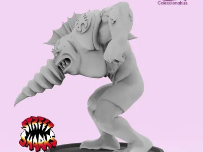Street Sharks Villains - Slash 3D print model