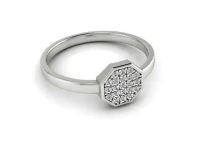 Ring 93b 3D print model