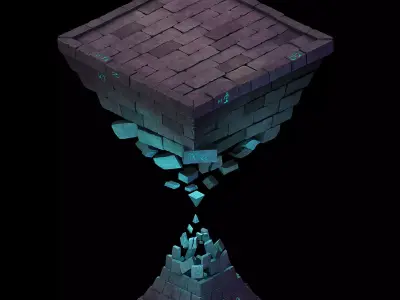 Titan Temple - Shitai 05 3D model