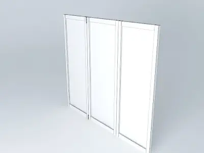 Slides window Free 3D model