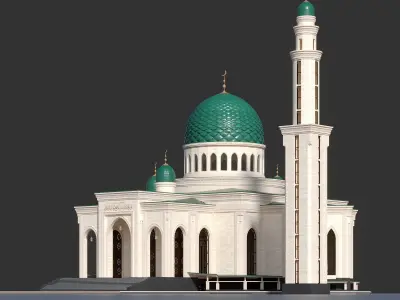 MOSQUE ID001 3D model